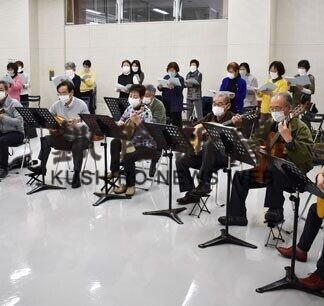 ２度延期…待望の演奏会　百合の花合唱会９日に歌声披露(2021-05-05)