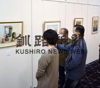 絵画仲間の力作２４点　アート情報紙６周年で作品展(2021-05-12)