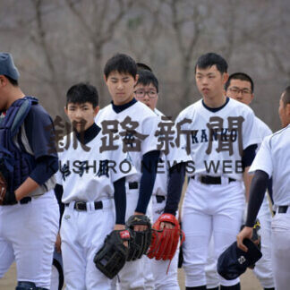 釧路連合５校１０人で挑戦　高校野球(2021-05-04)