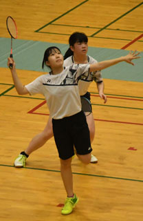 住尾（釧鳥取）男子単制す　中学春季大会(2021-05-04)