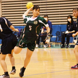 高体連ハンドボール　男子決勝は釧湖陵―釧工(2021-05-16)