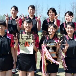 男子・中標津、女子・釧明輝Ｖ　高体連ソフトテニス_1(2021-05-21)