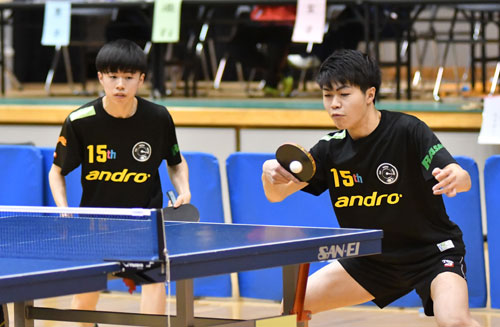 高体連卓球複男子釧江南、女子は釧明輝優勝(2021-05-18)