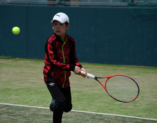 ネット挟み小中高生熱戦 ひぶな杯テニス (2021-05-18)