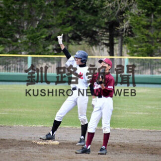 中学軟式野球厚生社杯　釧鳥取西・釧大楽毛・釧阿寒Ｖ(2021-05-10)