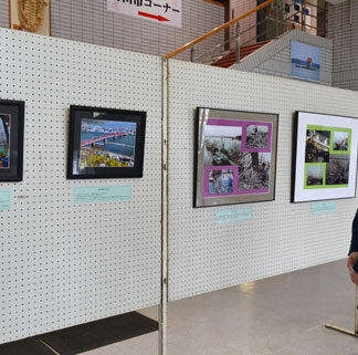 厚岸の歴史や文化写真に　故宮川さん作品展(2021-06-26)