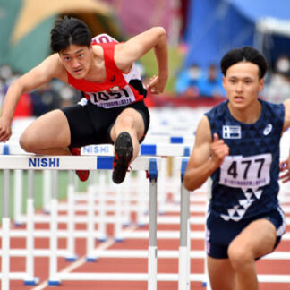 女子３０００㍍　森田（釧北陽２年）健闘１５位_1(2021-06-19)