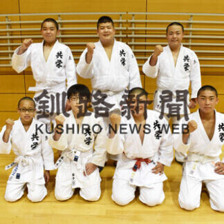 中体連柔道　釧共栄男子３連覇(2021-06-27)