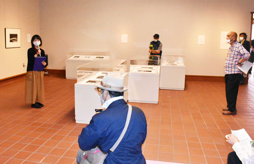 詩情豊かな写真解説　奈良原氏企画展(2021-06-30)