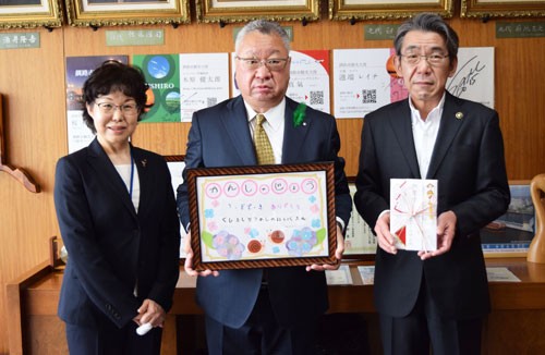 「子供たち木に親しんで」北都が芦野保育園に60万円寄付(2021-06-07)