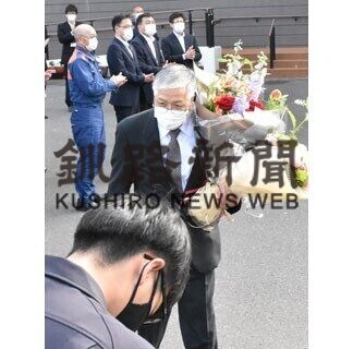 金澤標津町長が退任(2021-06-24)