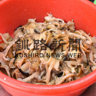 希少オオノガイ殻むき　市民が体験_1(2021-06-29)