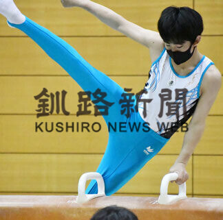 釧路地区中体連体操　浦田（釧景雲）個人１部連覇(2021-06-15)