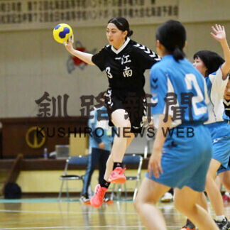 全道高体連ハンドボール　釧工、釧明輝初戦突破、女子の釧江南、釧湖陵も_1(2021-06-10)