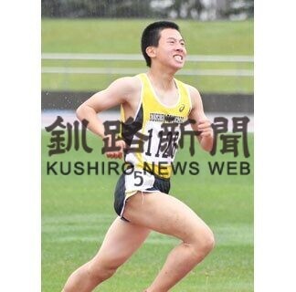 中越（釧鳥取）、平田（釧路町富原）Ｖ　中体連陸上(2021-06-21)