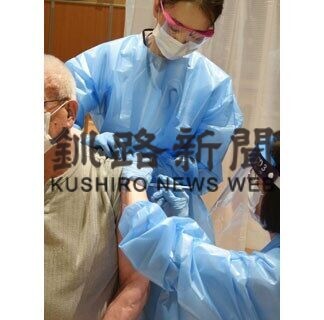 一般高齢者ワクチン接種８割超　きょうから２回目開始　(2021-06-08)
