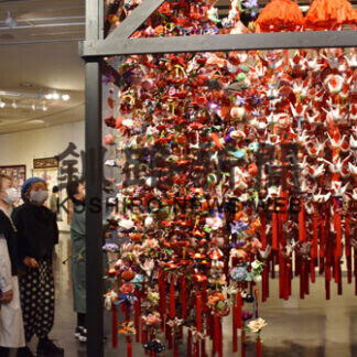 キルトサークル遊布、７年ぶりの作品展「つり飾り」見て(2021-06-10)