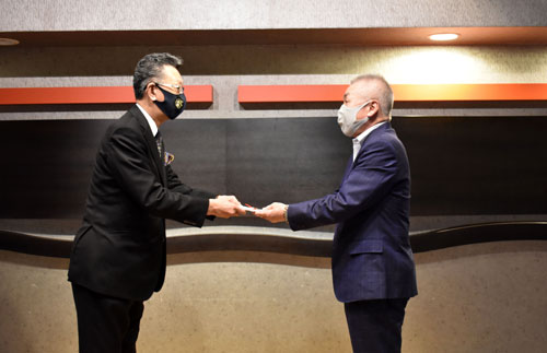 交通育英会に寄付(2021-07-01)