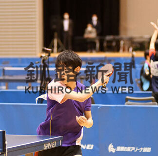 全道高体連卓球　加藤（釧江南）と瀬尾（釧明輝）３回戦へ(2021-06-18)