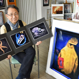 緑ヶ岡スタジオ社長工藤さん、全国写真コンＷ受賞(2021-07-09)