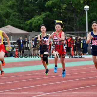 記録突破へ 591人駆ける　釧新杯陸上開幕(2021-07-11)
