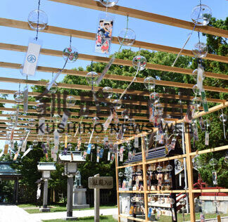 風鈴160個 音色涼しげ(2021-07-11)