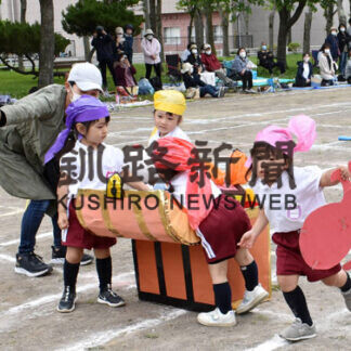 釧路カトリックが幼稚園運動会(2021-07-07)