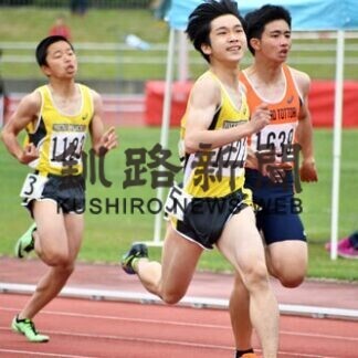 選手ら躍動 好記録連発 陸上中学通信(2021-07-06)