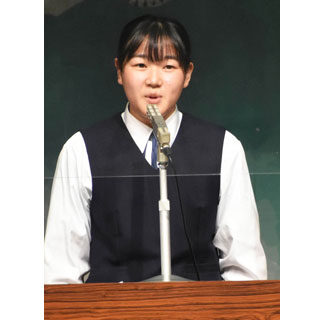 意見発表会　鶴居中３年の中村さんが最優秀(2021-07-02)