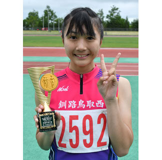 釧新杯陸上　富原・菊地中学男子１００制す_3(2021-07-13)