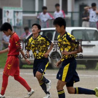 釧鳥取１部リーグＶ　釧新旗中学サッカー_1(2021-07-26)