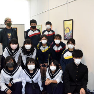 パステル画など力作２５点　幣舞中美術部が作品展(2021-08-01)