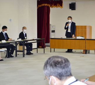 事業撤退で職安に５６人求職登録(2021-07-28)