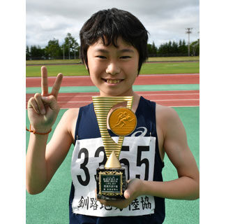 釧新杯陸上　富原・菊地中学男子１００制す(2021-07-13)