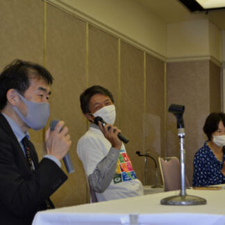 参加型で循環社会を　岩元、伊原氏が講演(2021-07-31)