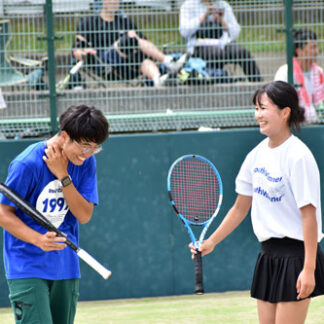 テニス　チームで対抗戦　市民体育祭大会(2021-08-09)