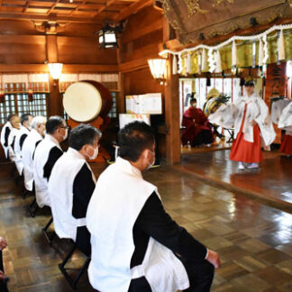 今年も神事のみ執行　根室金刀比羅神社例大祭(2021-08-11)