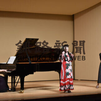 ピアノ演奏に合わせソプラノの歌声響く　ＯＮＫＹＯコンサート(2021-08-06)