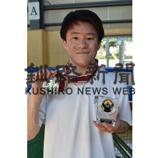 釧北陽高・山崎全国トランポリン準優勝(2021-08-17)