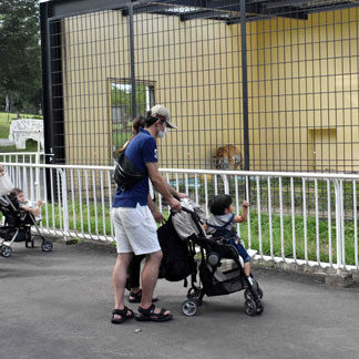 緊急事態宣言後初の週末、屋外には人出も屋内は減少(2021-08-29)