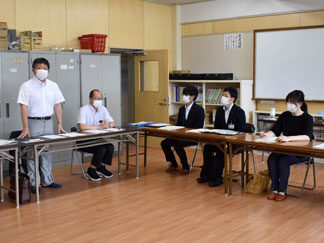 鳥取小でコミュニティ・スクール推進協議会(2021-08-03)