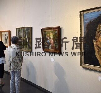 ピース・アート展、平和テーマに６５点　くしろ平和美術の会(2021-08-05)