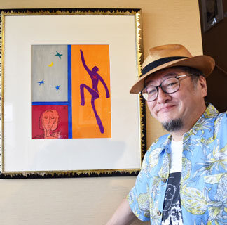 ピカソやマチスなど芸術家をオマージュ　石丸さん作品展(2021-08-21)