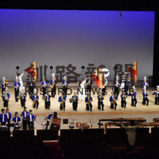 ドリル演奏で会場圧倒　北陽高吹奏楽局が定期演奏会(2021-08-13)