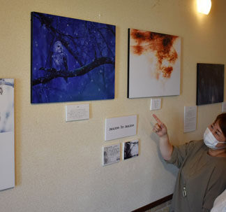 國松さん佐藤さんがＨＯＢＯで写真展(2021-09-05)