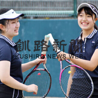 釧江南アベック３冠　高校テニス釧根支部予選_1(2021-09-06)