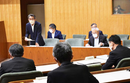 公共施設内の飲食禁止 感染対策本部会議(2021-10-01)