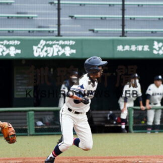 釧江南　序盤から猛攻　秋季高校野球釧根支部予選(2021-09-12)