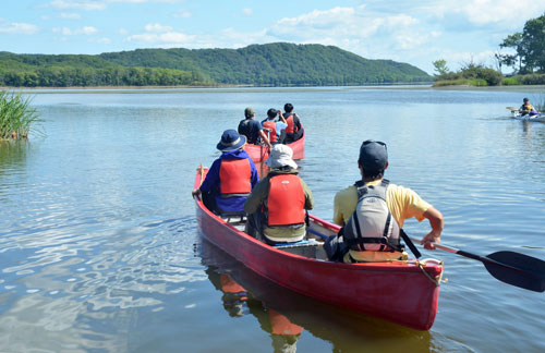 2国立公園を満喫、カヌーとサイクリングで縦断 試験ガイドツアー(2021-09-17)