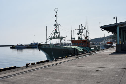 ホッケ漁 日ロライン出ず 刺し網安全操業(2021-09-17)